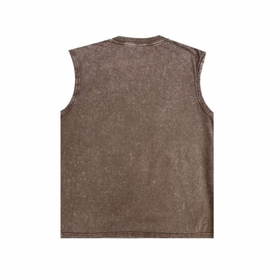Amiri Shirt Sleeveless Brown - Image 2
